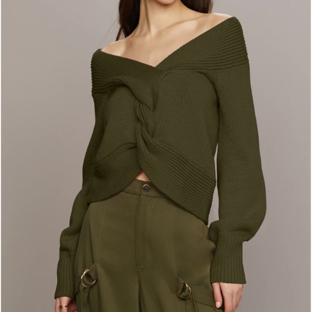 AMUR Liliana Cable Knit